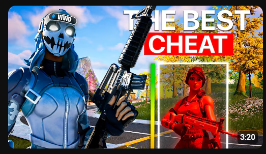 Competitive Fortnite-style gameplay thumbnail inspiration